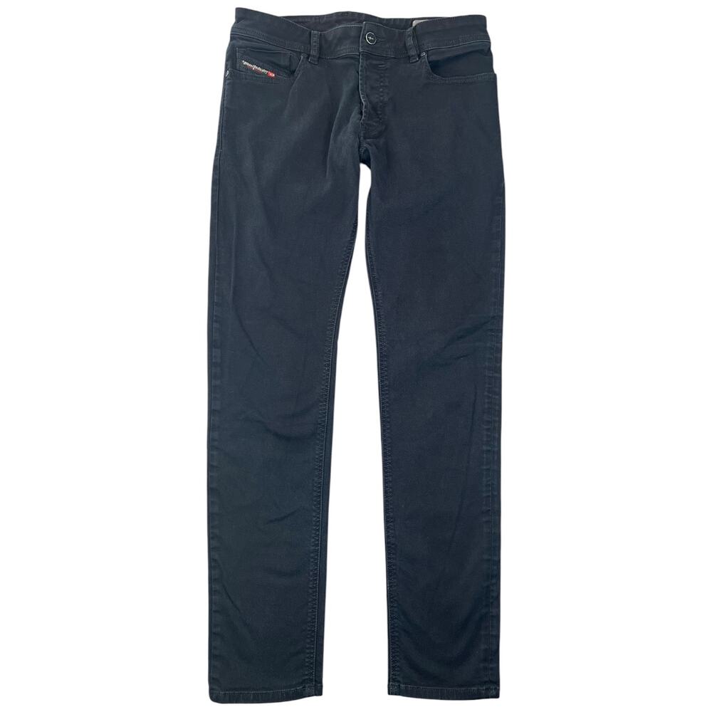 Diesel Sleenker Black Stretch Denim Slim Skinny Jeans Men’s 31